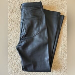 Express faux leather leggings.